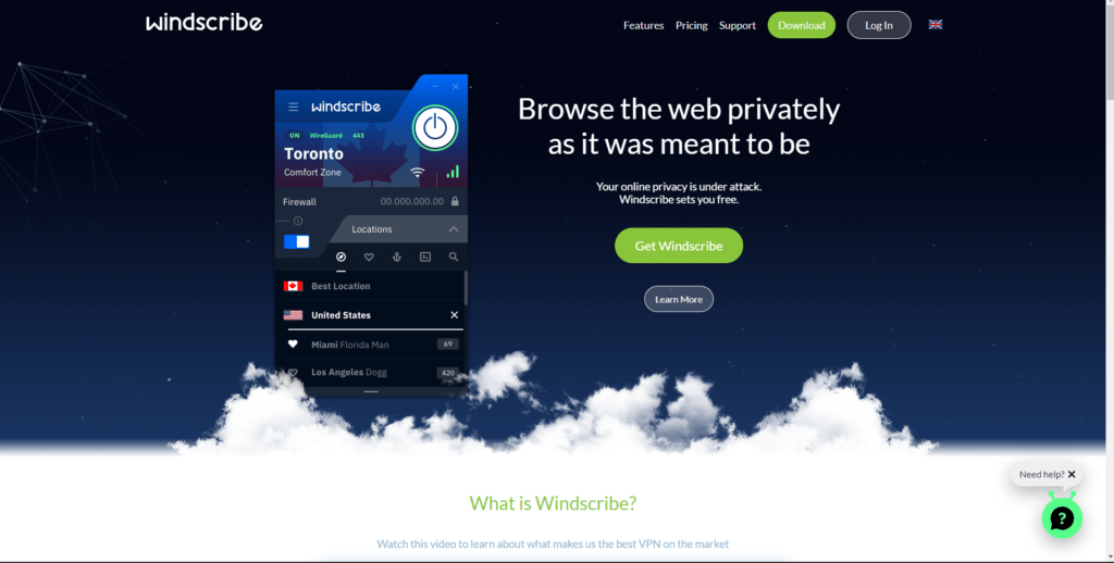 Image: Windscribe Vpn