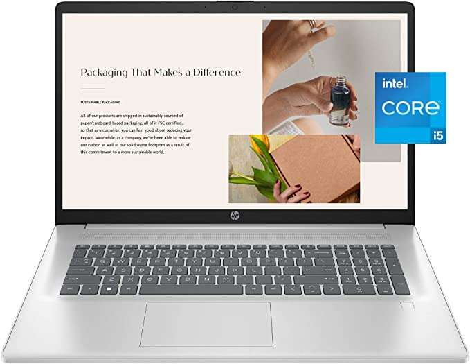 Image: HP 17 inch Laptop ( best laptop under $600 )